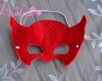 Owlette inspited ADULT size mask