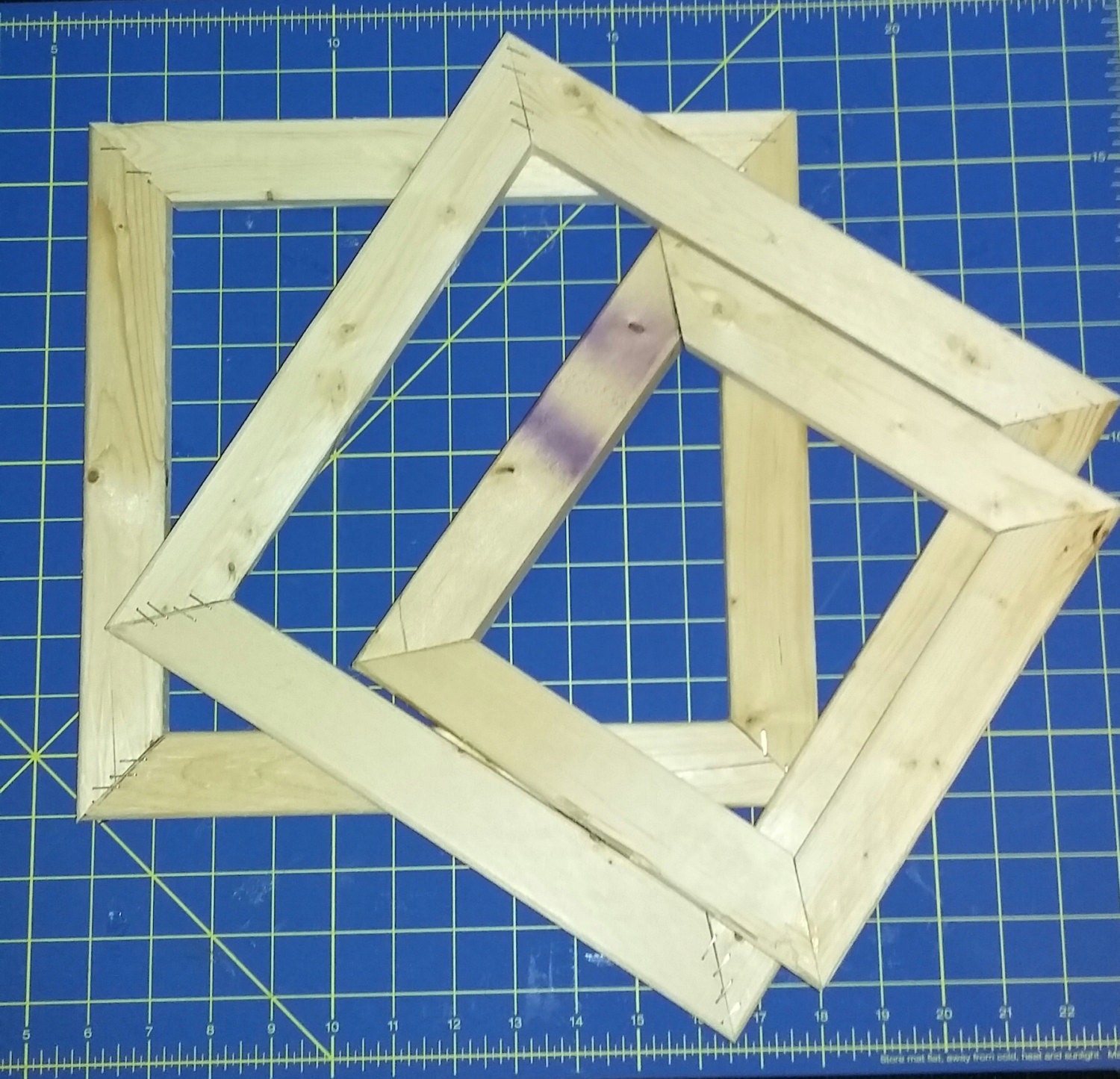 Precut Frames for Canvas Stretching Fabric by AalizabethCrown