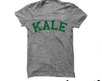 Kale Green Shirt - Kale Shirt - Graphic Tee