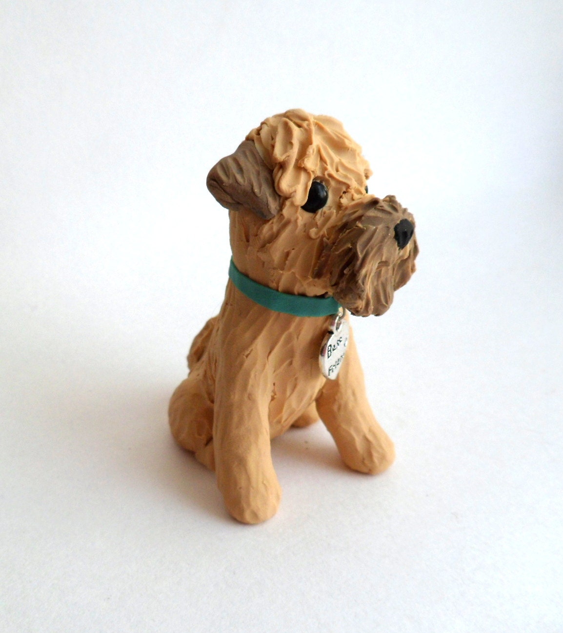 wheaten terrier sculpture