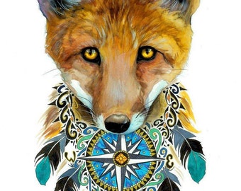 Native fox -Original-