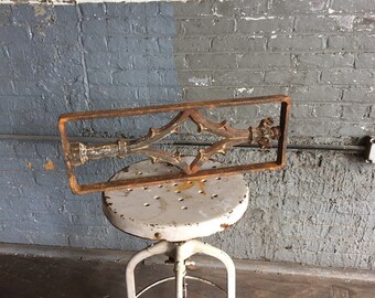 Cast Iron Fencing Art or Bookend