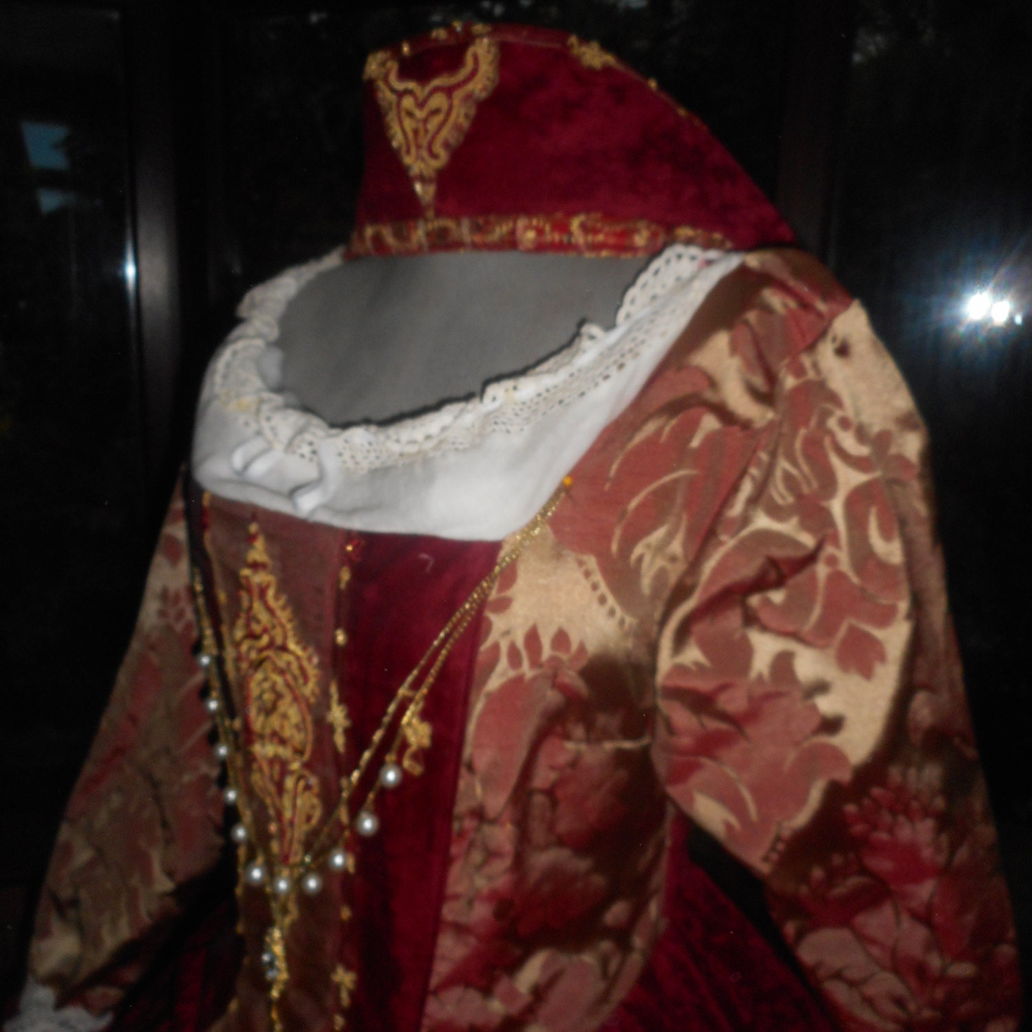 Tudor gown Custom made to measure gown with headdress and