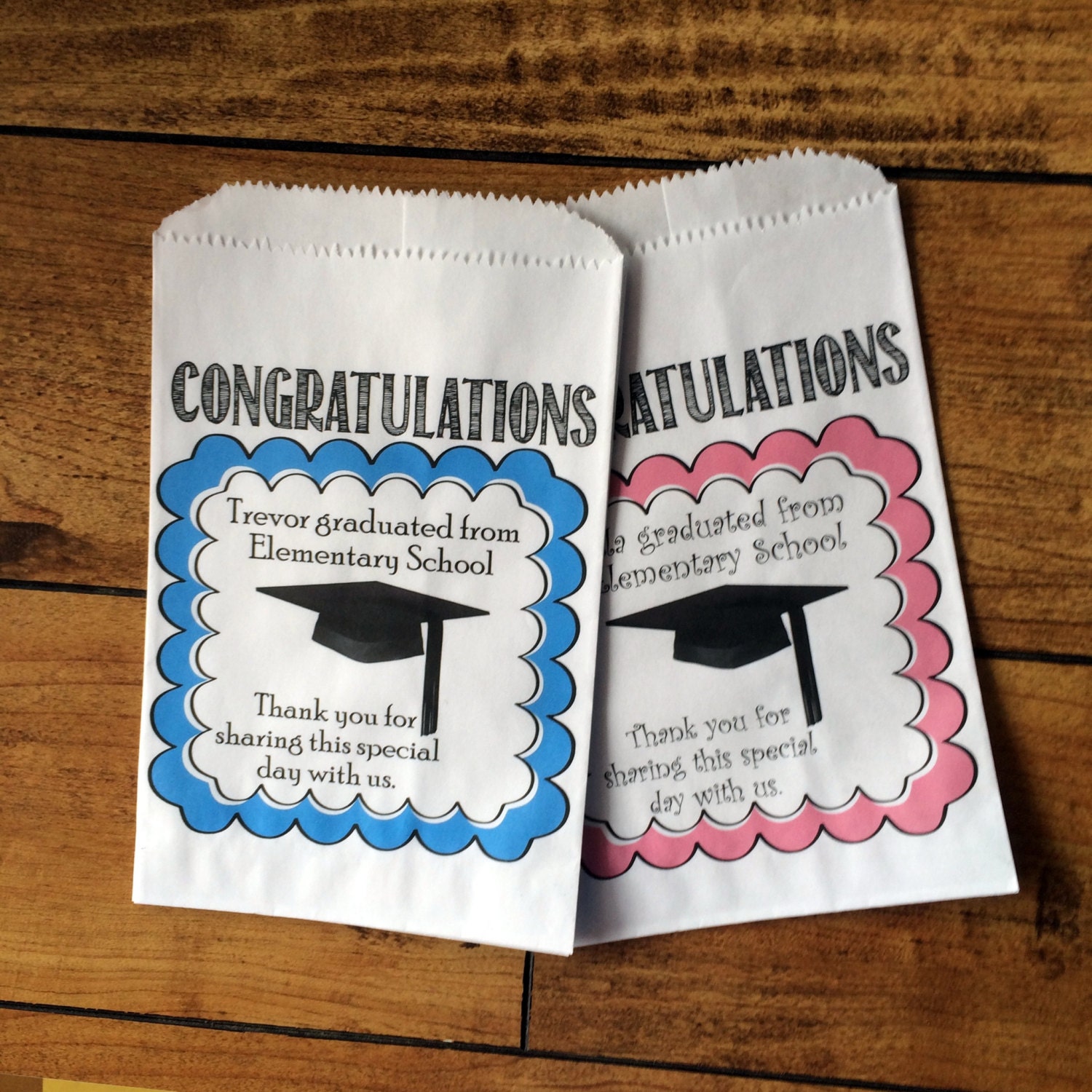 Graduation Favor Bags Graduation bags by