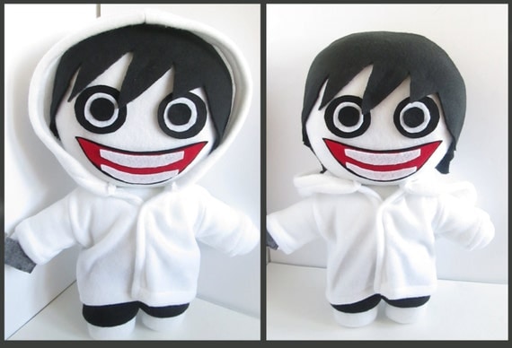 Jeff The Killer Plushie Inspired By Creepypasta Jeff The Killer Plushie Inspired By Creepypasta