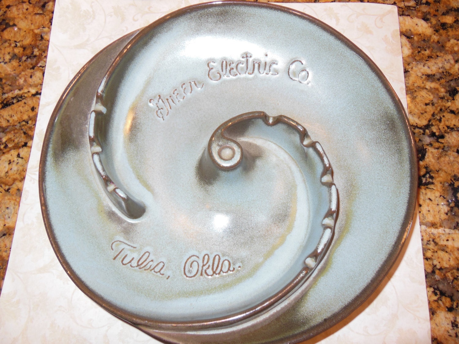 Frankoma PotteryAshtrayGreer by DragonflyMenagerie on Etsy