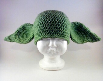 Yoda Hat - Dobby Hat - Yoda Ears - Dobby Ears - Yoda Costume - Dobby Costume - Goblin Ears - Gremlin Ears
