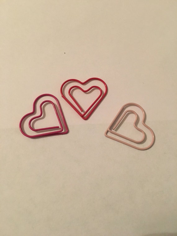 Small Heart Shaped Paper Clip