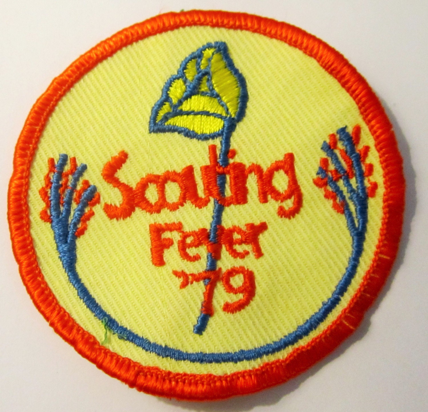 Vintage Girl Scout Fun Patch Scouting Fever by AllThingsGirlScout