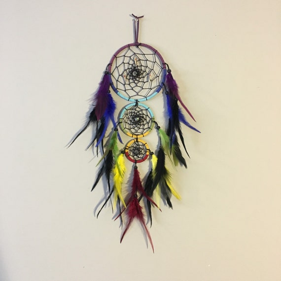 5 Dream Catcher / Small Medium Wall Hanging Art by SunDanceKids