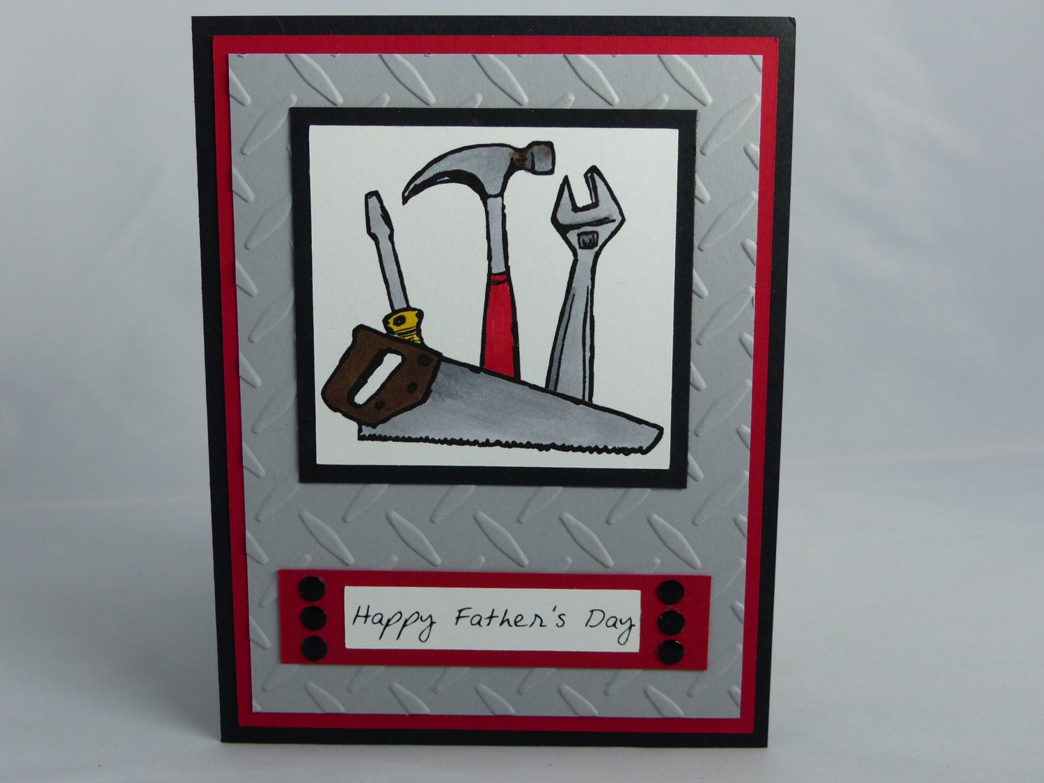 Stampin Up Happy Father's Day Handmade Greeting Card: Dad
