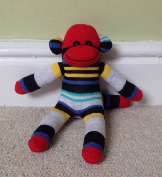 stripey monkey soother