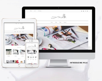 Milk Genesis Child Theme/WordPress Theme - Responsive.WooCommerce Ready.Unlimited Colors
