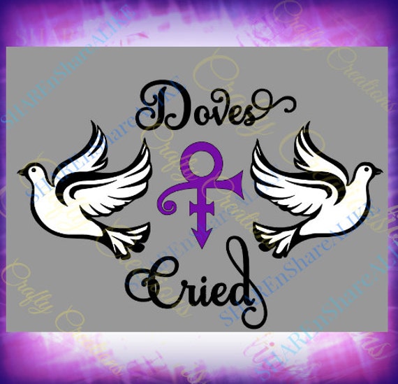 Download SVG Prince Doves Cry Artist Known Musician by SHAREnShareALIKE