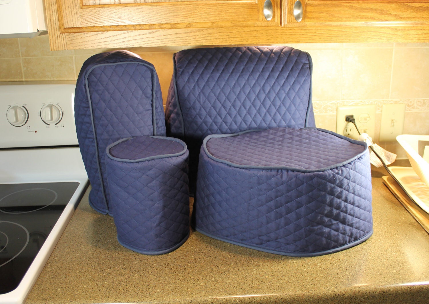 Appliance Cover Sets 300 Color Combos All Navy Shown