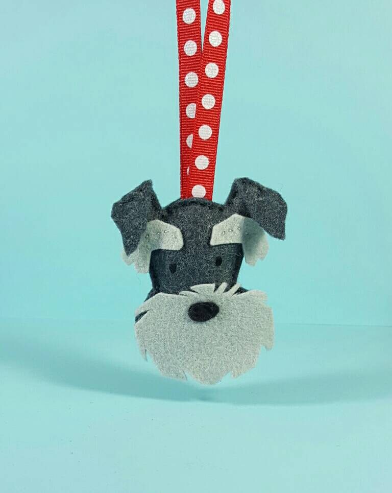 schnauzer lawn ornaments