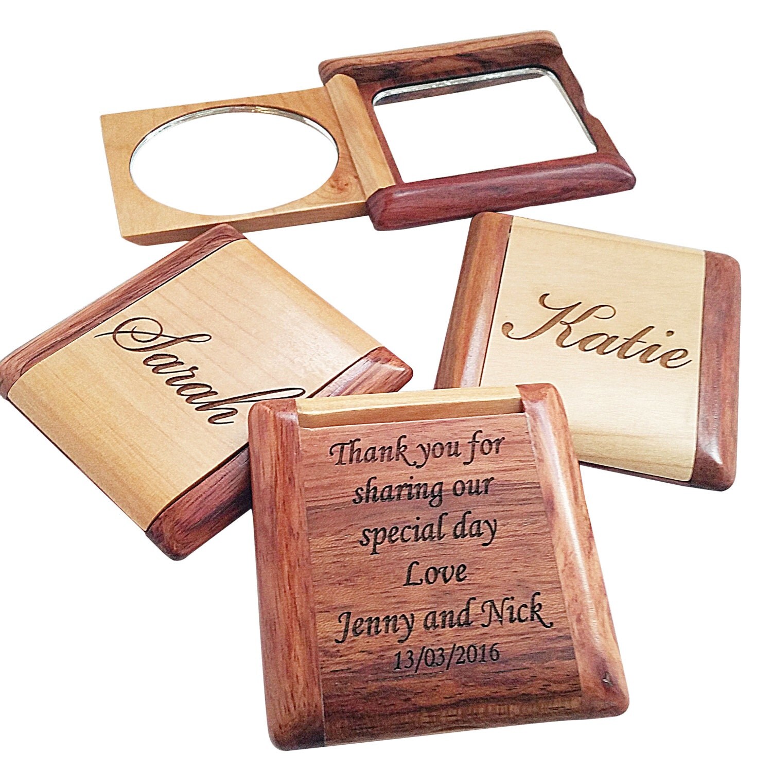 8 Personalized Custom Compact Mirror Custom Compact Mirror