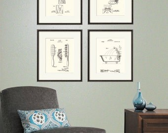Vintage Bathroom Wall Decor bathroom art print | etsy Vintage Bathroom Wall Decor bathroom art print | etsy