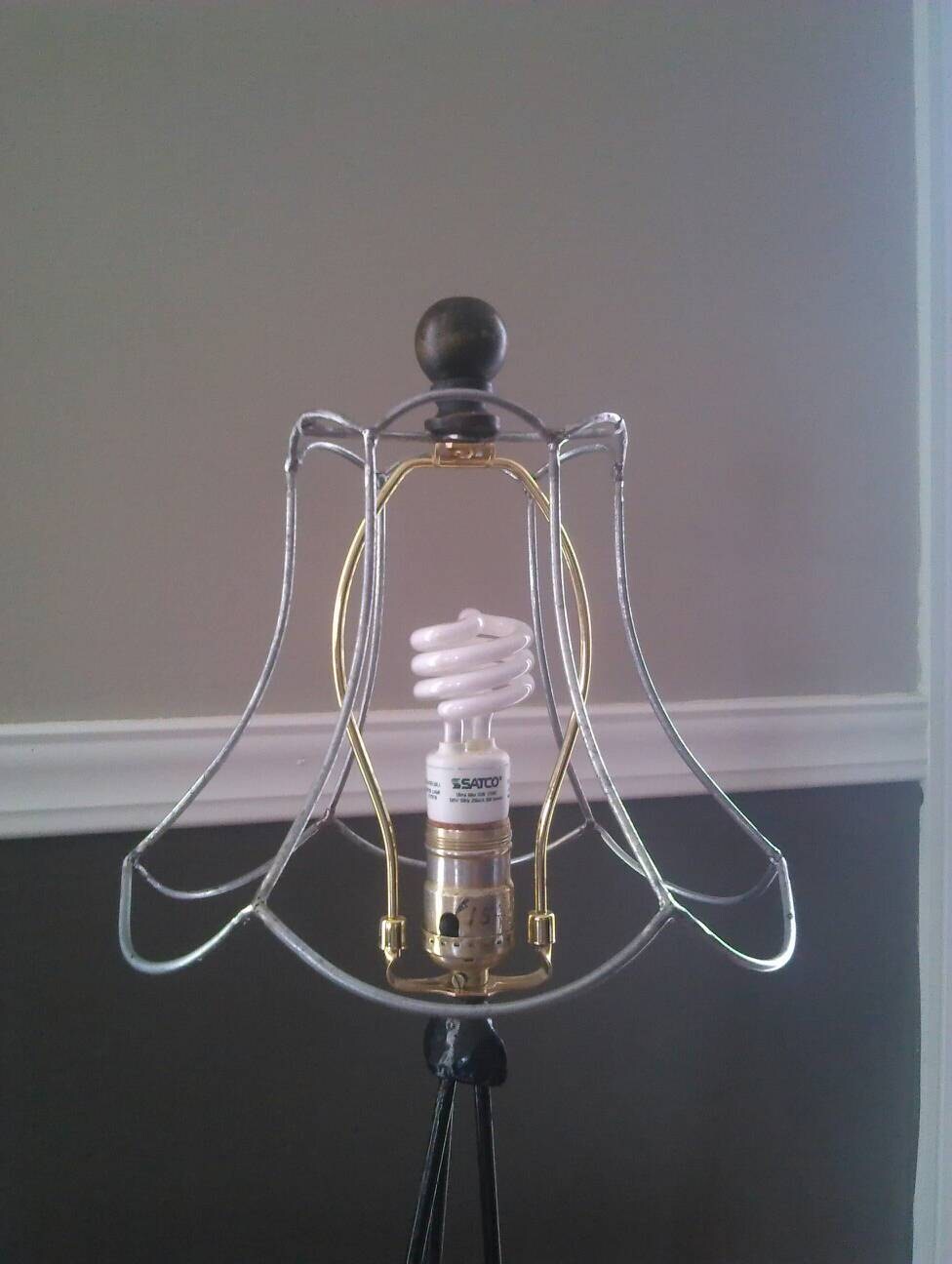 1 victorian lampshade frame