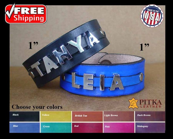 Customized Leather Bracelets 19