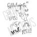 FINAL STOCK Praise Him Clear Stamps Faith Christian Praise Hallelujah Amen Scrapbooking Stamping Bible Journaling Tai Bender Growing Meadows