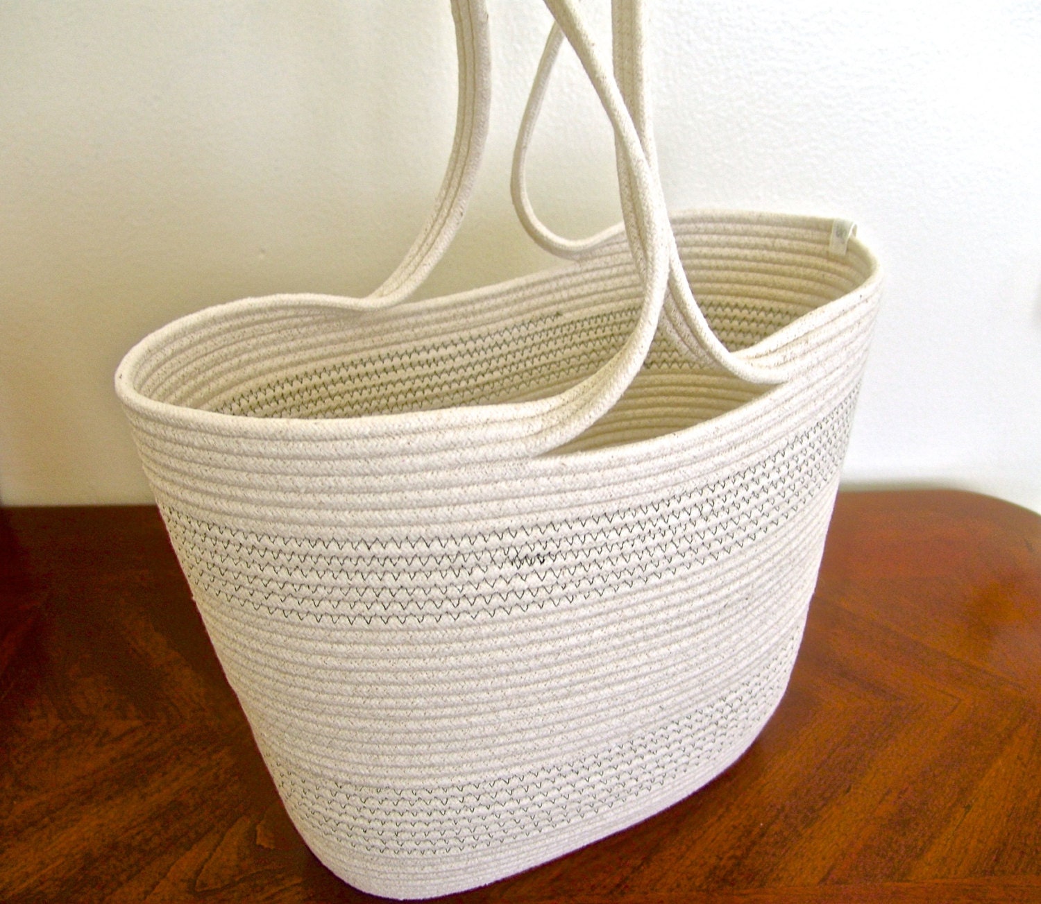 woven rope bag