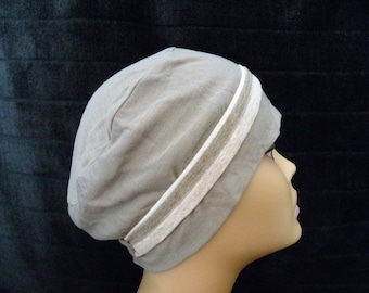 DENISKA Hijab Chemo Caps Chapéu Duplo Cor Turbante Cachecol Headband - Foto 7