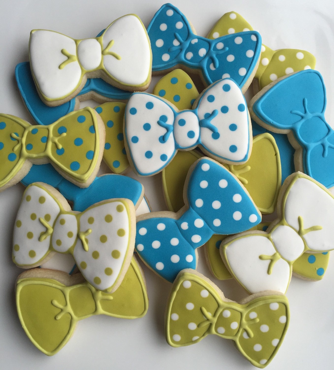 Bow Tie Sugar Cookies Bow Tie Cookies 2 Dozen