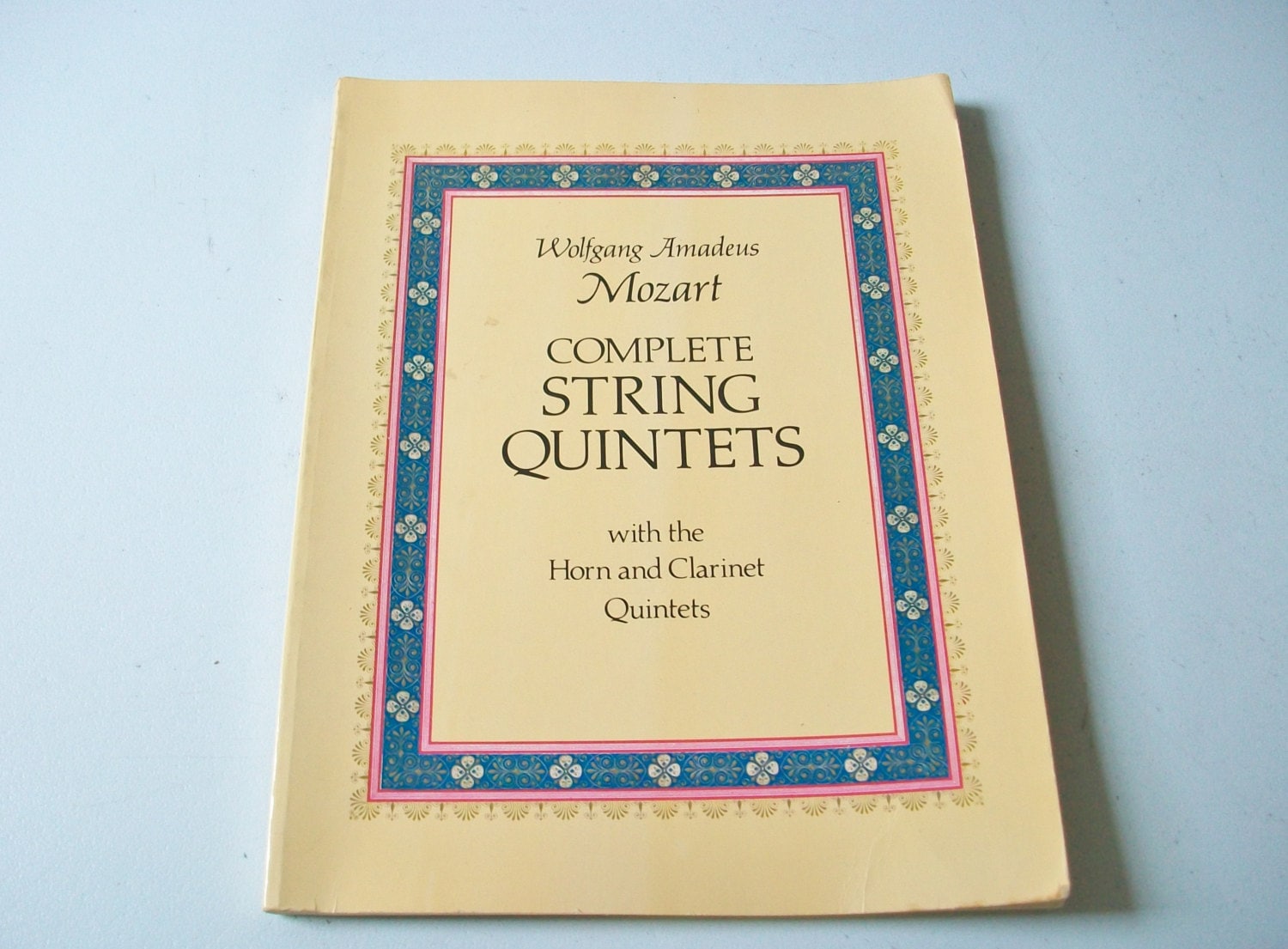 Wolfgang Amadeus Mozart Complete String Quintets Book Vintage