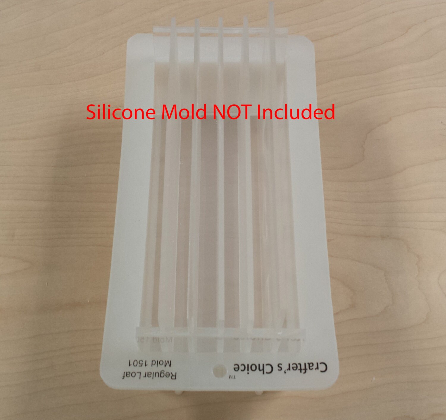 Soap Loaf Acrylic Dividers for Crafters Choice Mold 1501