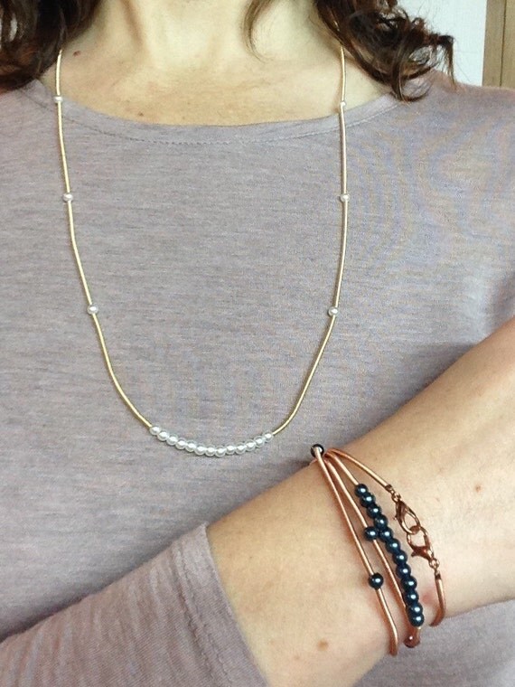 Delicate Convertible Necklace to Wrap Bracelet choose from 4