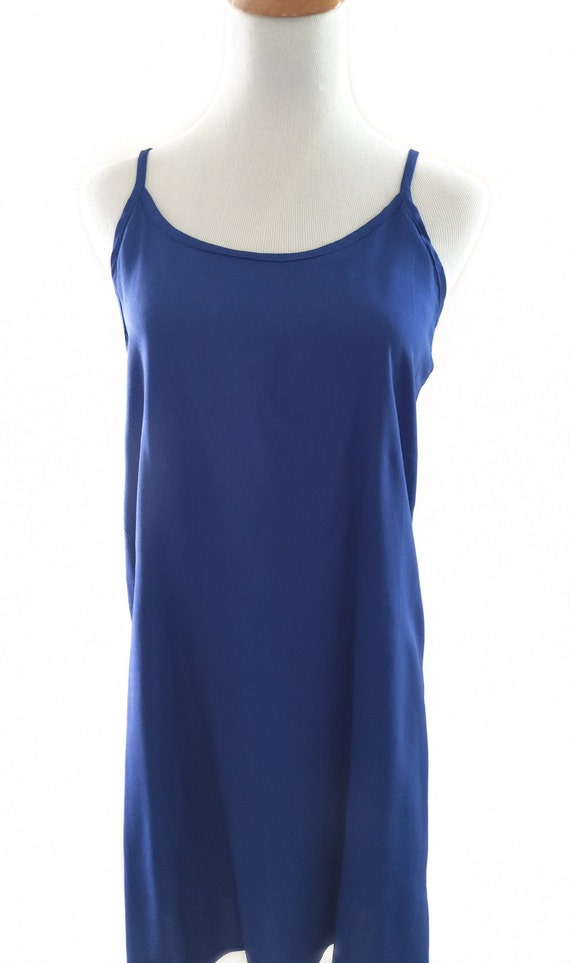 Royal Blue Flowy Dress by 1215Clothing on Etsy