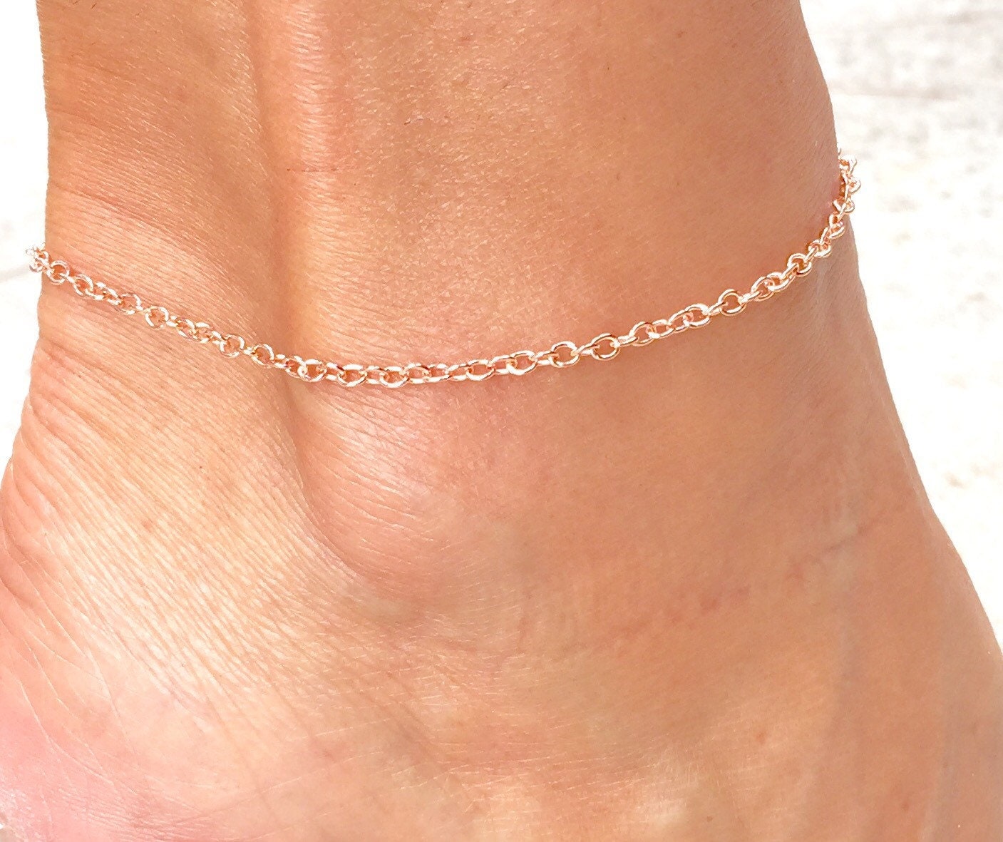 Anklet copper ankle bracelet copper anklet