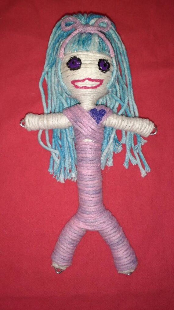 voodoo doll made of hair