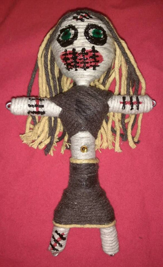 blonde voodoo doll