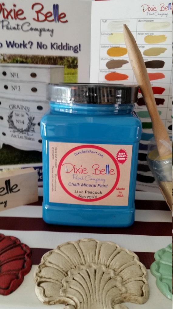 Dixie Belle Chalk Mineral Paint Peacock