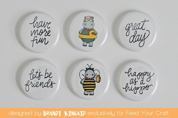 Oh, Harriet Mini Flair Badges