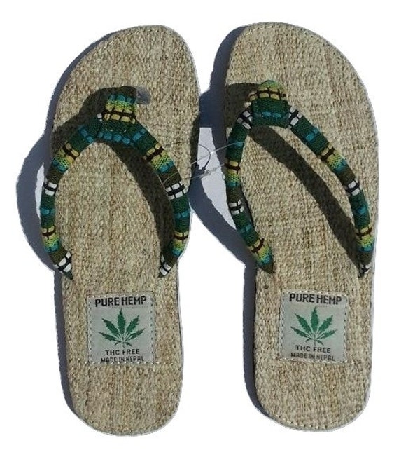 hemp flip flops womens