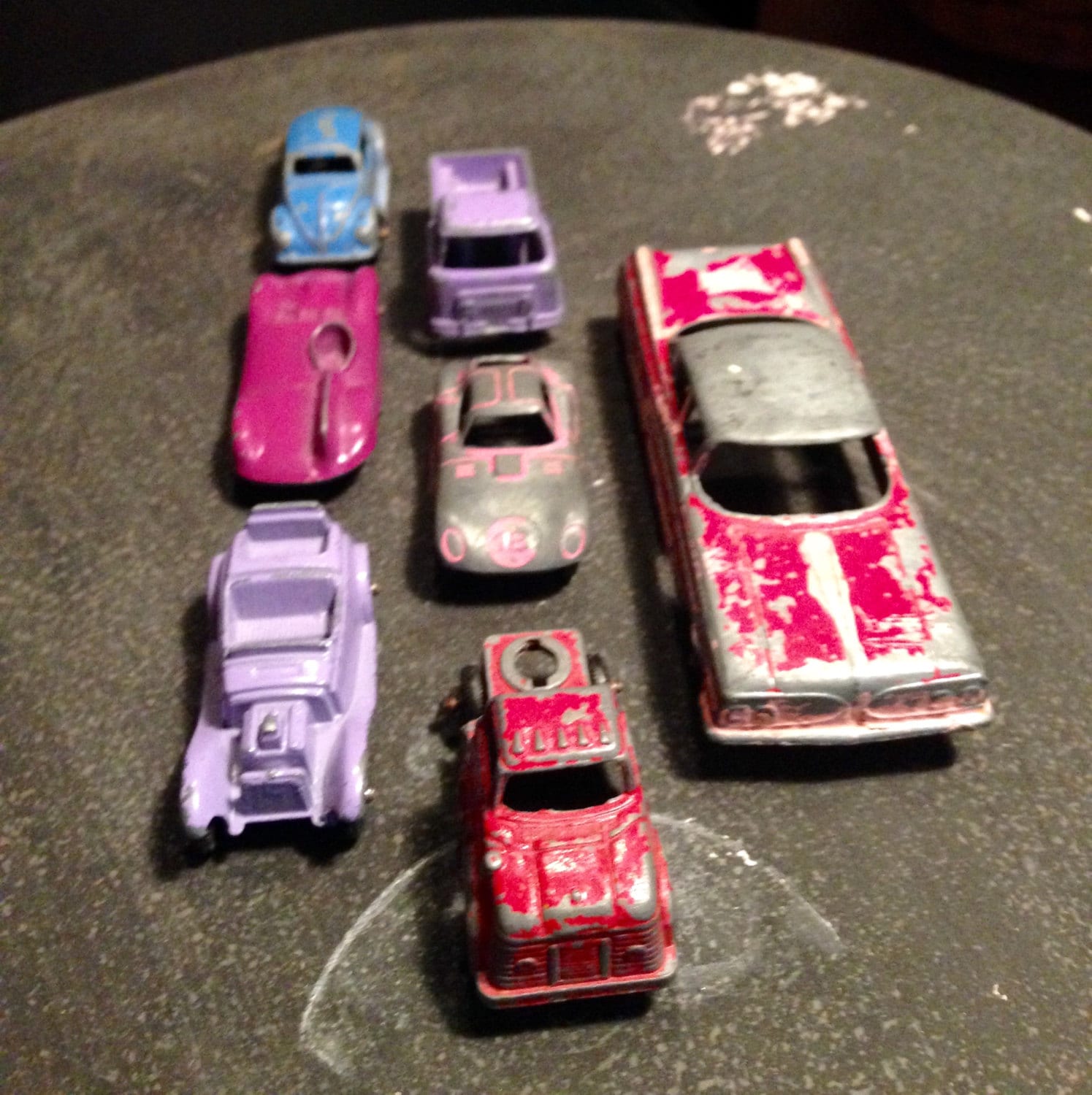 Vintage Rare Tootsie Toy Car Lot