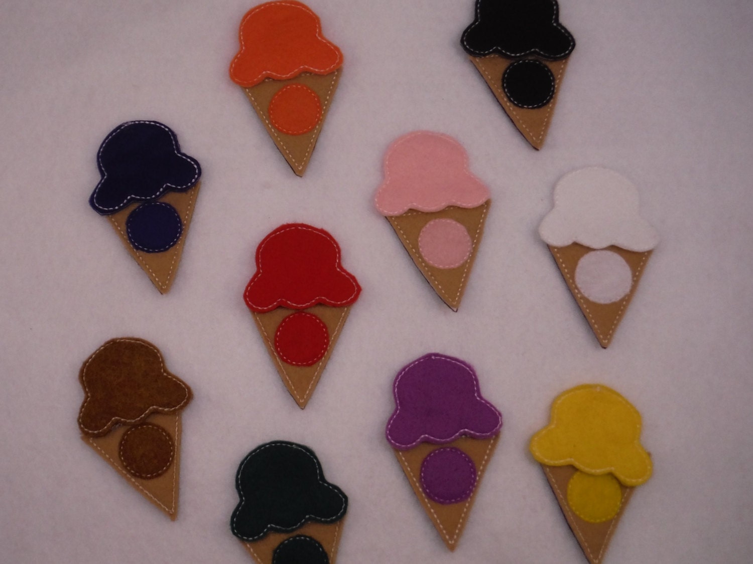 Ice Cream Cone Color Matching game Ready to by BusyBookBuilders