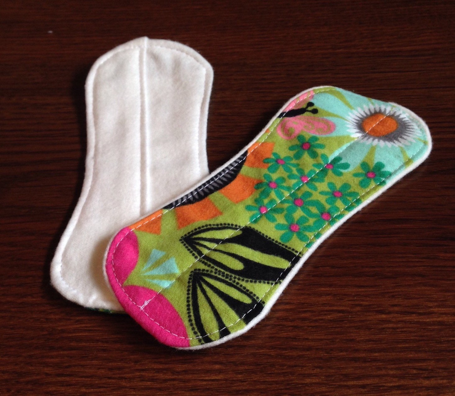 Reusable Panty Liners/ Light Days / 2 Pieces