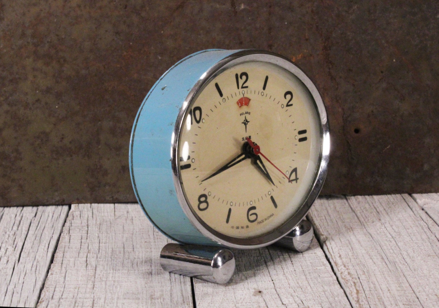 RESERVED Retro Polaris Alarm Clock Chinese Mechanical Alarm