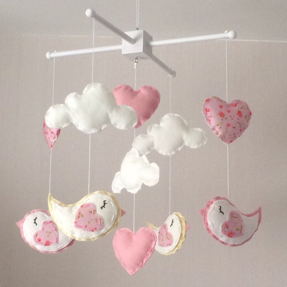 Baby mobile Cot mobile Bird Mobile Cloud Mobile Baby