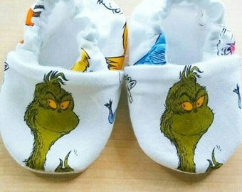 Grinch Inspired Baby/Kid Shoes