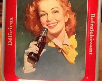 1950's Coca Cola tray