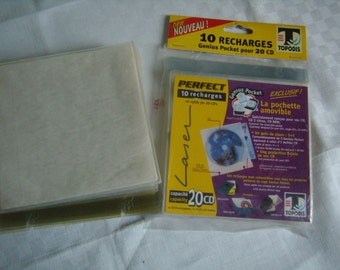 CD/DVD covers disc, case packing, protection, digital file storage pouches made of plastic