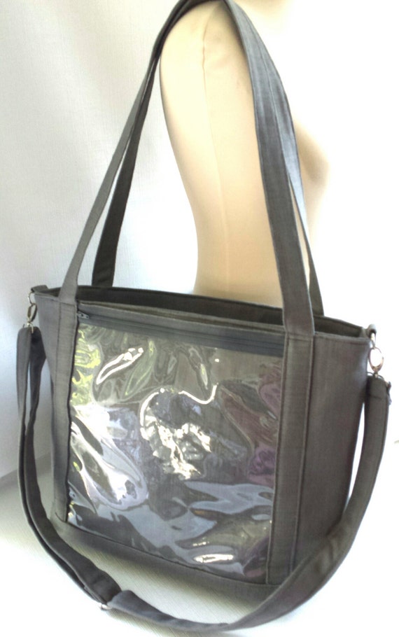 Consultant Display Tote bag. .direct sales reps bag..clear