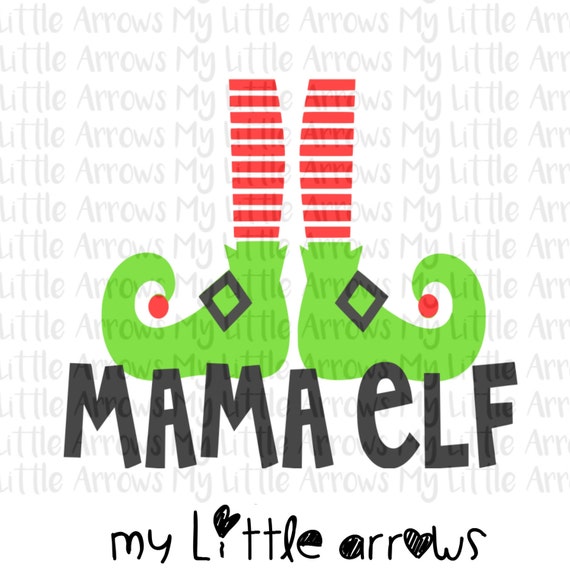 Download Mama elf SVG DXF EPS png Files for Cutting Machines Cameo