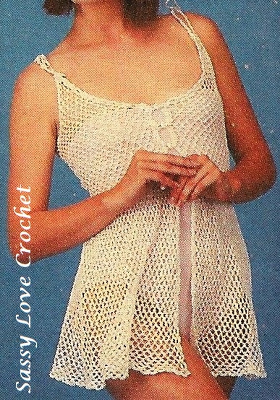Crochet Lingerie Camisole Lace Crochet by SassyloveCrochet ...