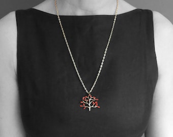 Game of Thrones Jewelry Heart Tree Pendant Weirwood Tree Thrones jewelry